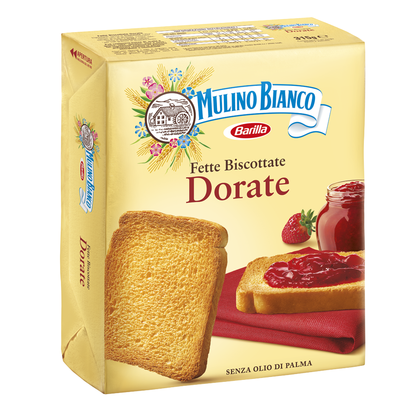 MULINO BIANCO FETTE BISCOTTATE CLASSICO (36x8.75gr) - 315gr