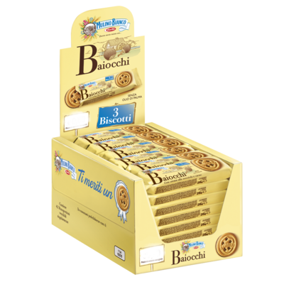 MULINO BIANCO BAIOCCHI COUNTER DISPLAY - 42x28gr