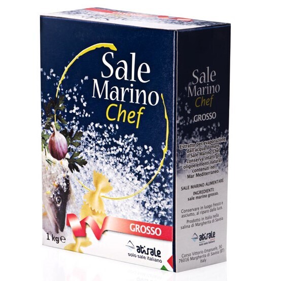 SALE MARINO CHEF GROSSO - 1kg sea salt