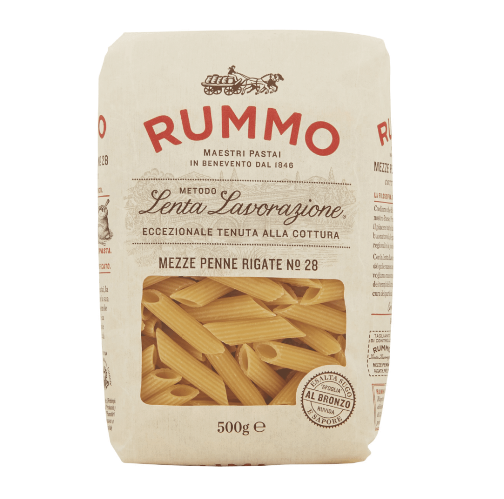 RUMMO MEZZE PENNE RIGATE No.28 - 500gr