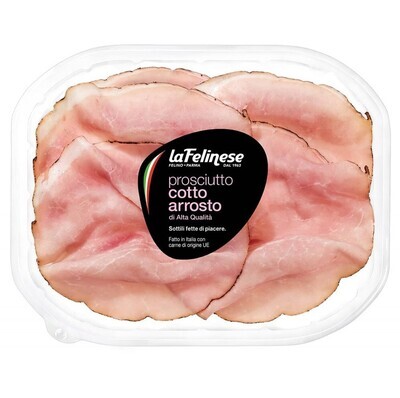 SLICED HIGH QUALITY ROAST HAM &quot;cottoarrosto&quot; - 100gr