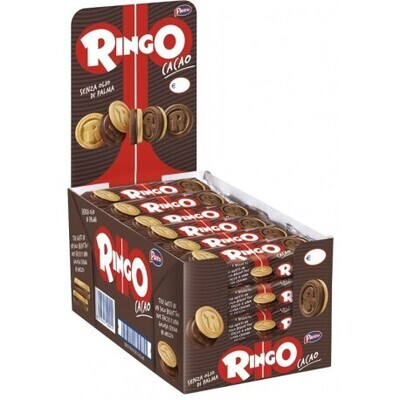 PAVESI RINGO CACAO COUNTER DISPLAY - 24x55gr PAVESI RINGO CACAO COUNTER DISPLAY - 24x55gr