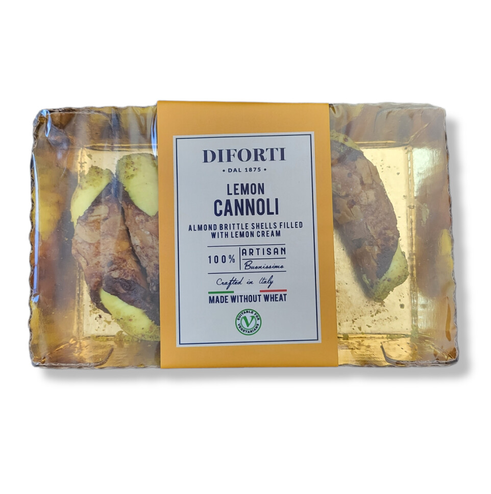 LEMON CANNOLI WHEAT FREE - Diforti 200gr