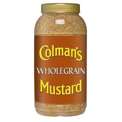 2lt COLMAN&#39;S WHOLEGRAIN MUSTARD