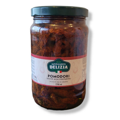 SUN DRIED TOMATOES COUNTRY-STYLE IN SUNFLOWER OIL - 1700ml SUN DRIED TOMATOES COUNTRY-STYLE IN SUNFLOWER OIL - 1700ml