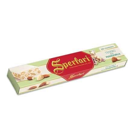 Sperlari Tenero alla Mandorla – 150g (Soft Almond Nougat Torrone)