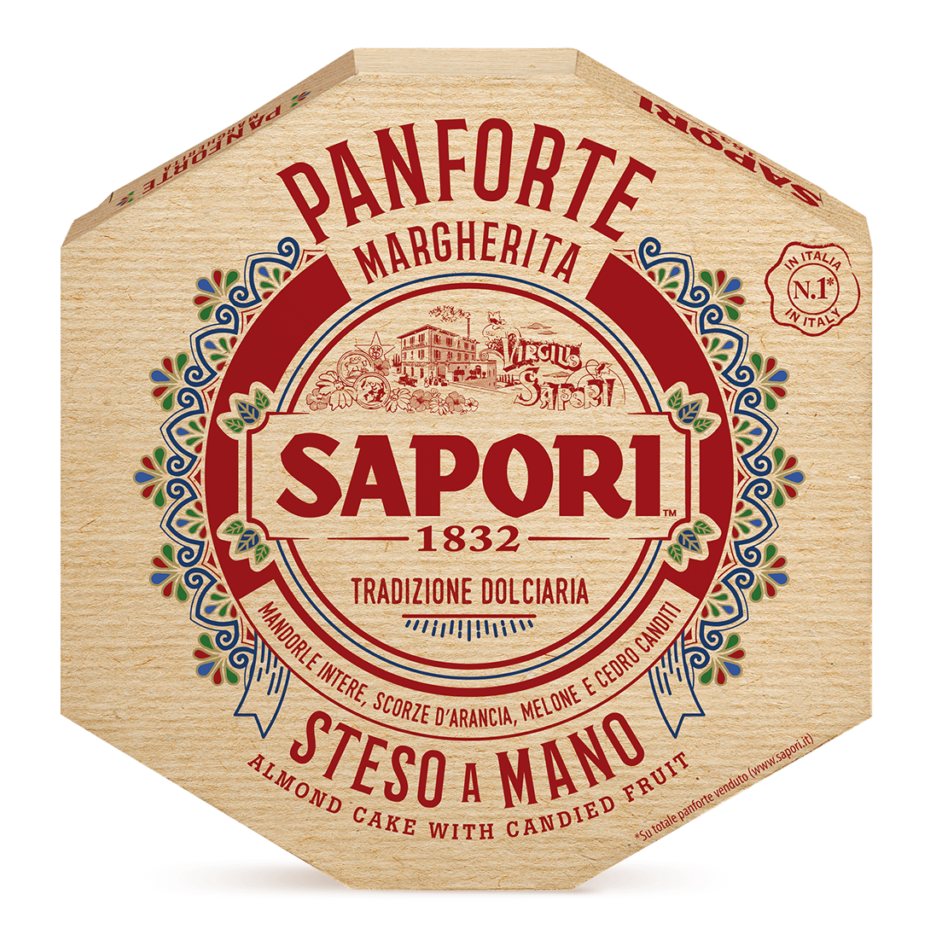 SAPORI PANFORTE MARGHERITA - Sapori 320gr