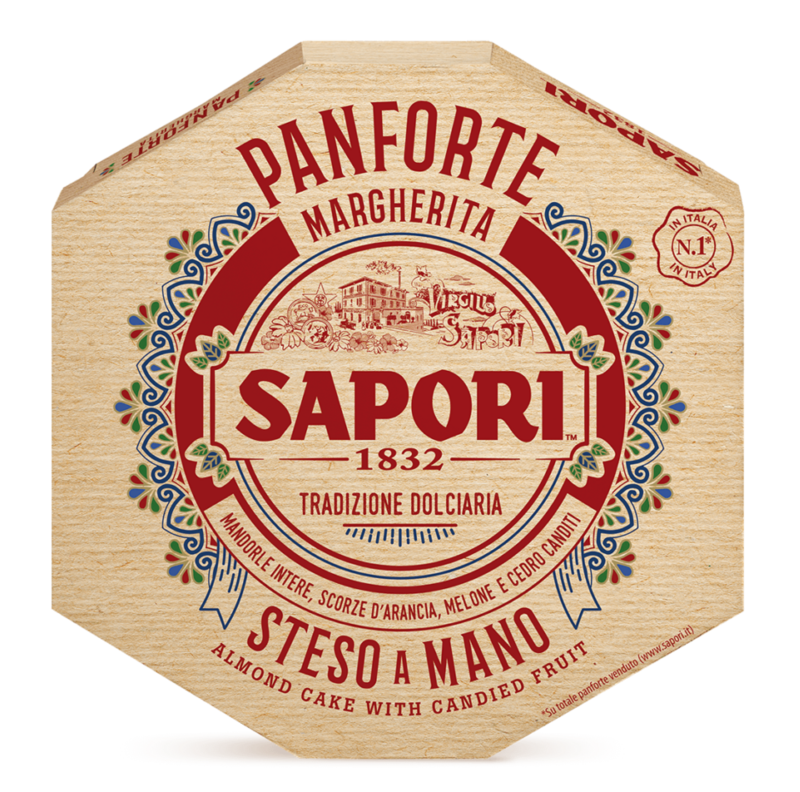 SAPORI PANFORTE MARGHERITA - Sapori 320gr