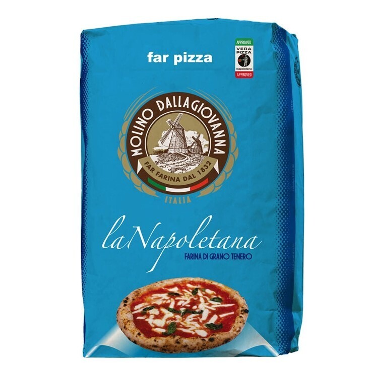 PIZZA FLOUR LA NAPOLITANA &quot;00&quot; - 25kg Mulino Dallagiovanna