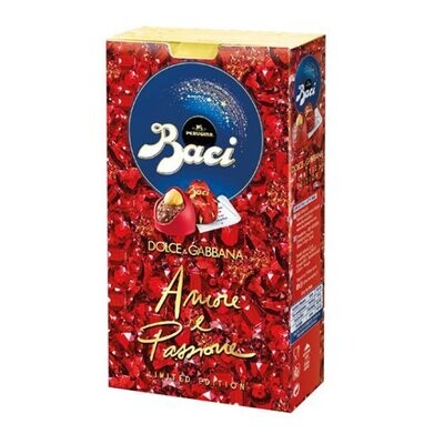 BACI AMORE & PASSIONE CHOCOLATES BIJOU DOLCE & GABBANA - 150gr
BBE AUGUST 23 BACI AMORE & PASSIONE CHOCOLATES BIJOU DOLCE & GABBANA - 150gr
BBE AUGUST 23