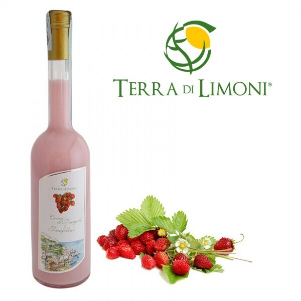 CREMA DI FRAGOLE E FRAGOLINA COSTA D&#39;AMALFI IGP - 0,50L (ABV) 17%
