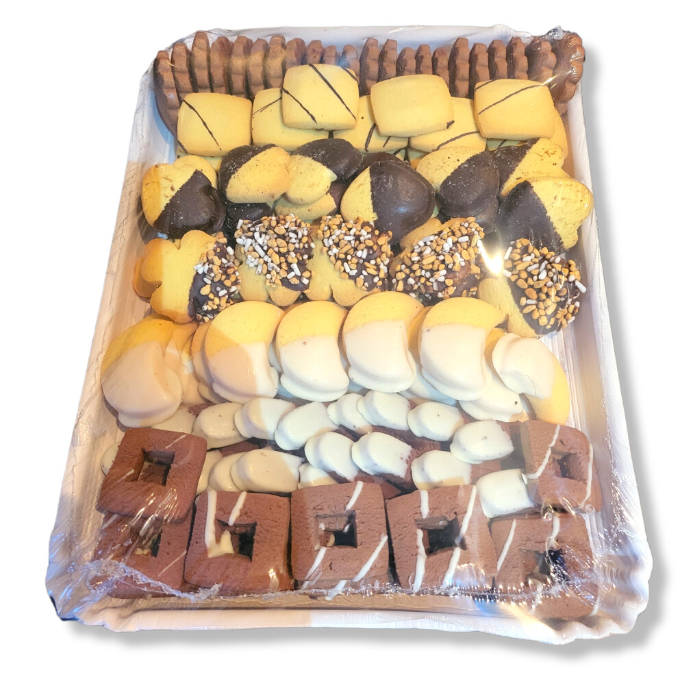 ASSORTED TRAY OF ITALIAN BISCUITS (120pcs apx) -1.5kg