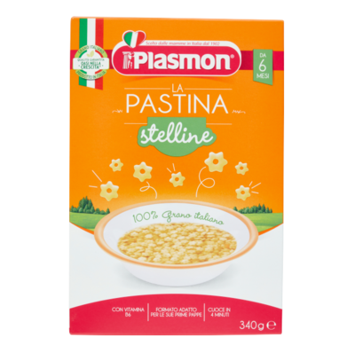 PLASMON PASTINA STELLINE - 340 GR PLASMON PASTINA STELLINE - 340 GR