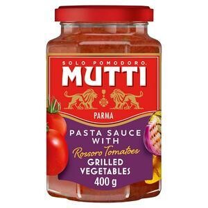 MUTTI PASTA SAUCE WITH GRILLED VEGETABLES - 400gr MUTTI PASTA SAUCE WITH GRILLED VEGETABLES - 400gr