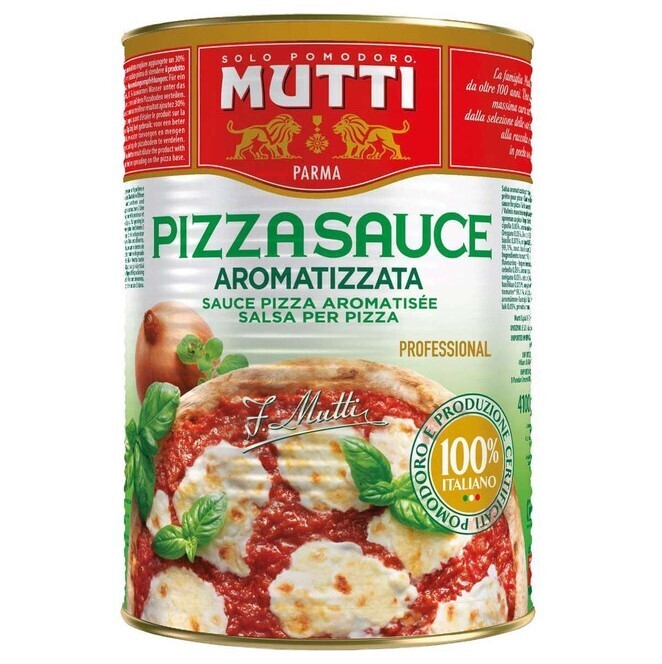 MUTTI PIZZA SAUCE AROMATICA- 3x4.1kg (foodservice) MUTTI PIZZA SAUCE AROMATICA- 3x4.1kg (foodservice)