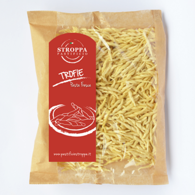 FRESH PASTA TROFIE Pastificio Stroppa- 500gr FRESH PASTA TROFIE Pastificio Stroppa- 500gr