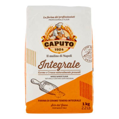CAPUTO INTEGRALE WHOLE WHEAT FLOUR - 1kg BEST BEFORE 06/06/25