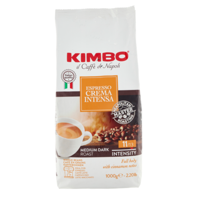 KIMBO CREMA INTENSA COFFEE BEANS - 1kg