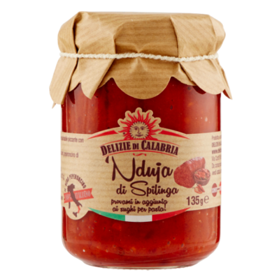 NDUJA DI SPILINGA JAR - Delizie di Calabria 135gr NDUJA DI SPILINGA JAR - Delizie di Calabria 135gr