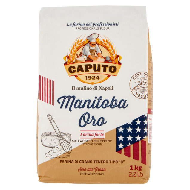 CAPUTO MANITOBA ORO FLOUR &quot;0&quot; FARINA FORTE - 1kg