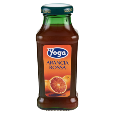 YOGA ARANCIA ROSSA BLOOD ORANGE FRUIT JUICE - 24x200ml YOGA ARANCIA ROSSA BLOOD ORANGE FRUIT JUICE - 24x200ml
