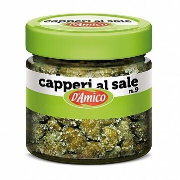 CAPERS IN SALT (CAPPERI AL SALE) - D&#39;AMICO 75gr