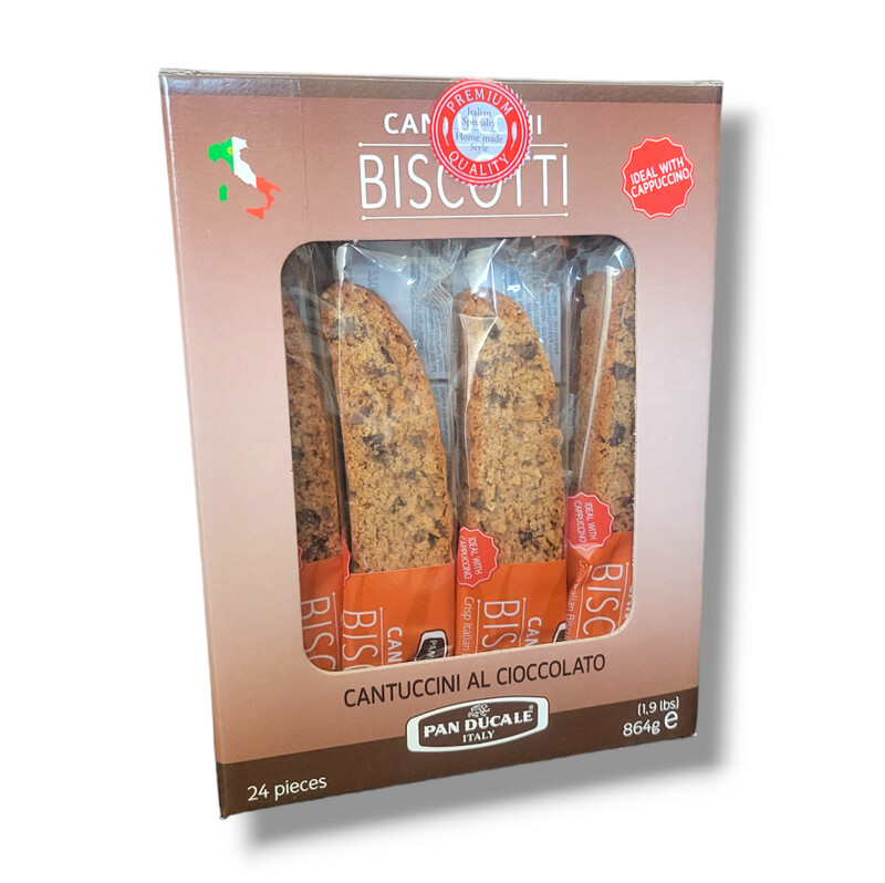 BISCOTTI CHOCOLATE CHIP - Pan Ducale  24x38g