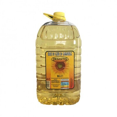 OLIO DI SEMI DI GIRASOLE (sunflower seed oil) - Desantis 10lt OLIO DI SEMI DI GIRASOLE (sunflower seed oil) - Desantis 10lt