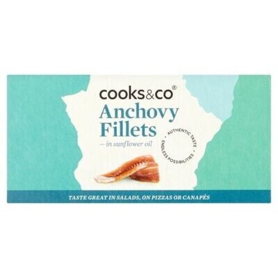 50G COOKS AND CO ANCHOVIES 50G COOKS AND CO ANCHOVIES