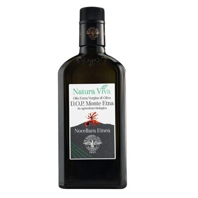 NATURA VIVA Barbera Organic Extra Virgin Olive Oil - D.O.P Monte Etna - 500ml