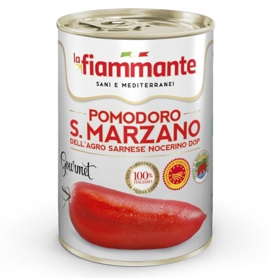 PELATI SAN MARZANO Dell&#39;Agro Sarnese Nocerino - La Fiammante 6x400gr