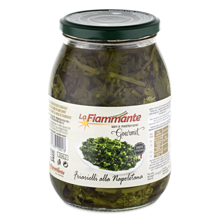 FRIARIELLI ALLA NAPOLETANA IN SUNFLOWER OIL JAR - La Fiammante 950gr