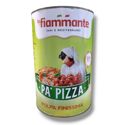 PIZZA SAUCE "PA' PIZZA" POLPA FINISSIMA TINS - La Fiammante 3x4.05kg