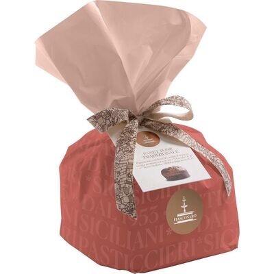 PANETTONE TRADIZIONALE HAND WRAPPED - Fiasconaro 500gr gift bag included