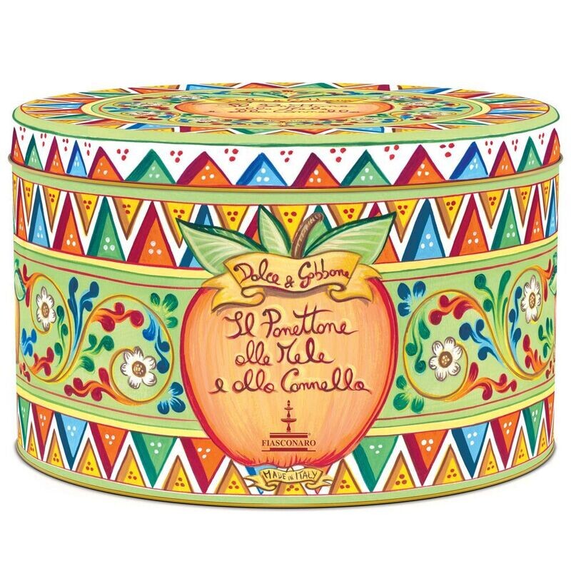Dolce & Gabbana Panettone with Apple & Cinnamon - 500gr Dolce & Gabbana Panettone with Apple & Cinnamon - 500gr