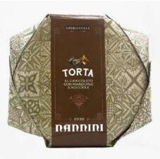 CHOCOLATE, ALMONDS AND HAZELNUTS SIENA TORTA - Nannini 100gr