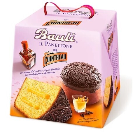Bauli Panettone Torroncino, Chocolate Covered with Nougat Cream Fillin —  Piccolo's Gastronomia Italiana
