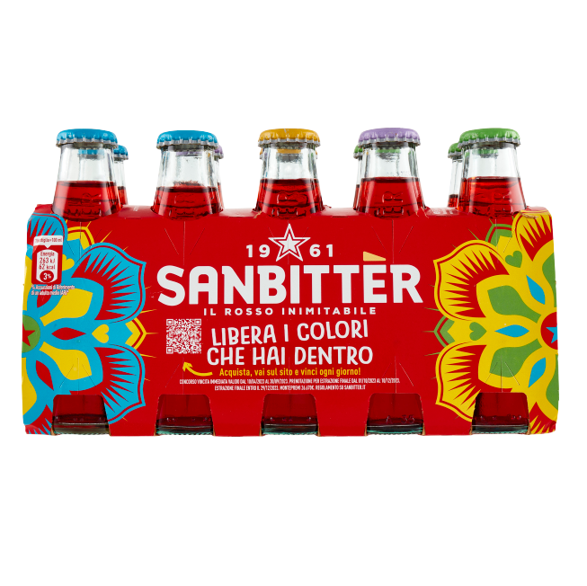 SANBITTER ROSSO 8x100ml