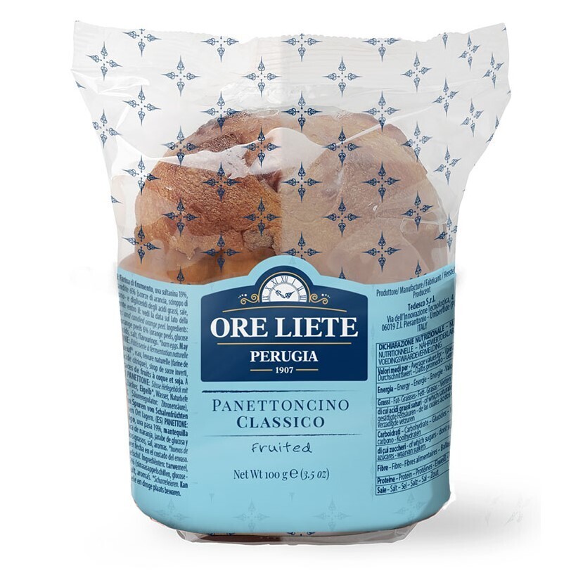 Ore Liete Panettoncino Cellophane – 100g