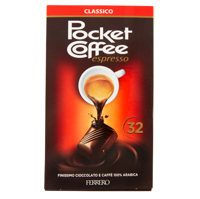 POCKET COFFEE 32pcs Ferrero 400gr