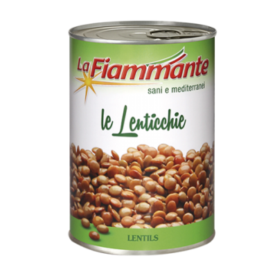 LENTICCHIE ( lentils ) - La Fiammante 6x400gr