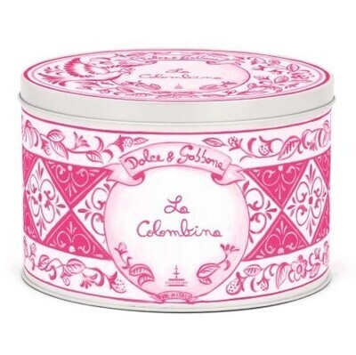 Dolce &amp; Gabbana La Colomba al Mandarino – 100g Sicilian Mandarin Easter Cake (Pink Designer Tin Gift Edition)