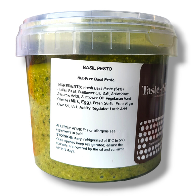 FRESH GREEN PESTO NUT FREE - 900gr