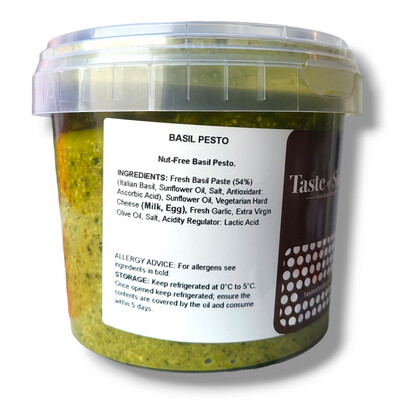 FRESH GREEN PESTO NUT FREE - 900gr FRESH GREEN PESTO NUT FREE - 900gr