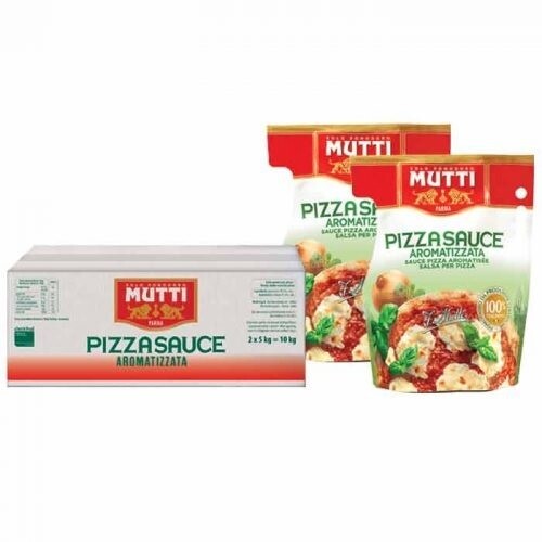 MUTTI PIZZA SAUCE AROMATIZZATA - 2x5kg (pouch)