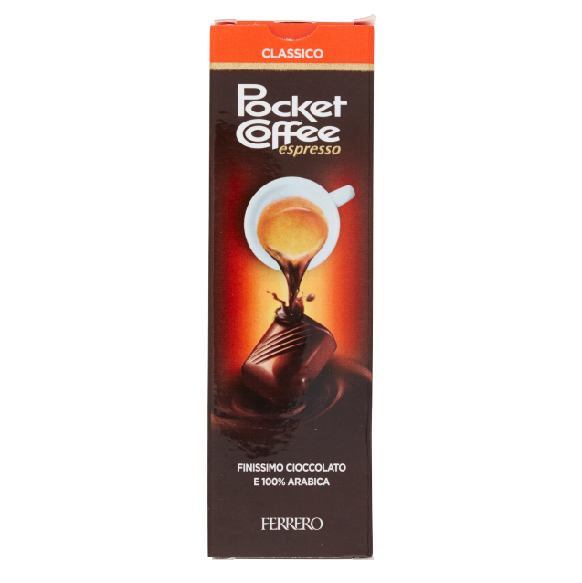 POCKET COFFEE 5pcs - Ferrero 62gr BBE 23/04/25