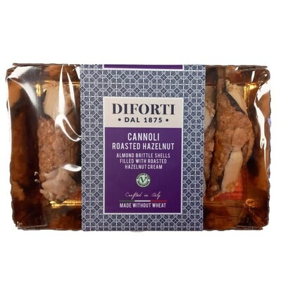 ROASTED HAZELNUT CREAM CANNOLI WHEAT FREE - Diforti 200gr