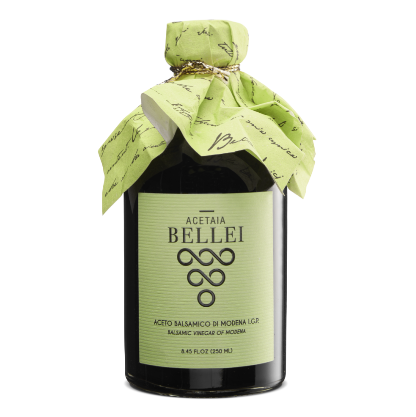 BALSAMIC VINEGAR DI MODENA IGP GIFT BOTTLE &quot;Green&quot; Bellei - 250ml