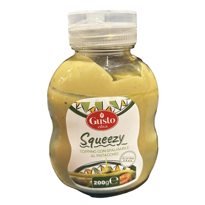 Gourmet Pistachio Cream Squeezable Jar – Gusto Etna 200g