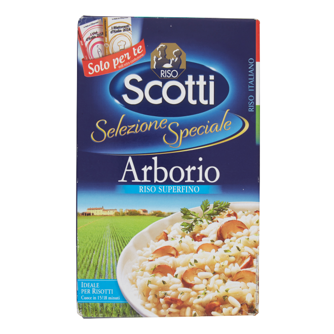 SCOTTI RISO SUPERFINO ARBORIO RICE Scotti - 1kg